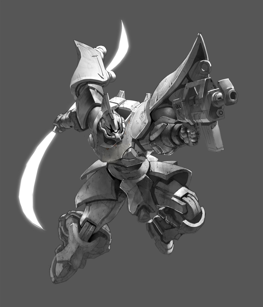 Working on black and white value 

#ガンダム #gundam 
#イラスト