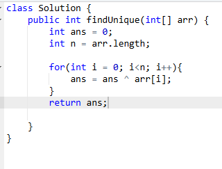GouravXDev's tweet photo. Day 159 ✅ | #GFG160DaysOfCoding
📌 Find Unique Number (All Others Twice)

🔹 XOR all elements → duplicates cancel out

🔹 Remaining = the unique number

⏱ O(N) | 💾 O(1)

#BitMagic #XOR #Arrays #DSA #geekstreak2025 https://t.co/8yyZI0G0cg