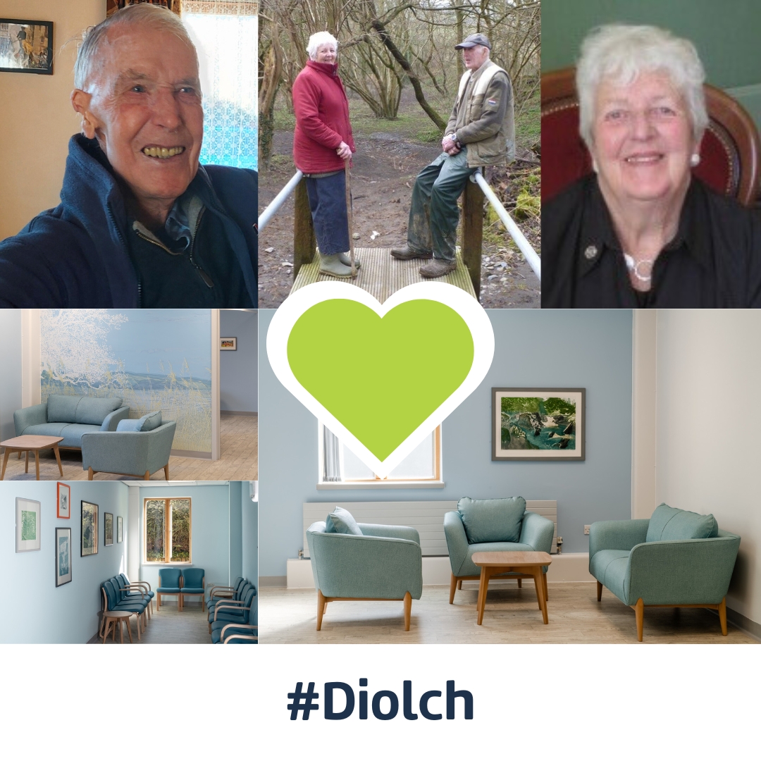 Agorodd uned ganser newydd wych Leri yn Ysbyty #Bronglais ym mis Mai diolch i gefnogwyr #ApêlCemoBronglais 💚
Diolch i'r diweddar Hugh &amp; Jean Lloyd Francis, y mae ei rhodd wedi creu mannau croesawgar a thawel i gleifion: elusennauiechydhyweldda.gig.cymru/newyddion/newy…