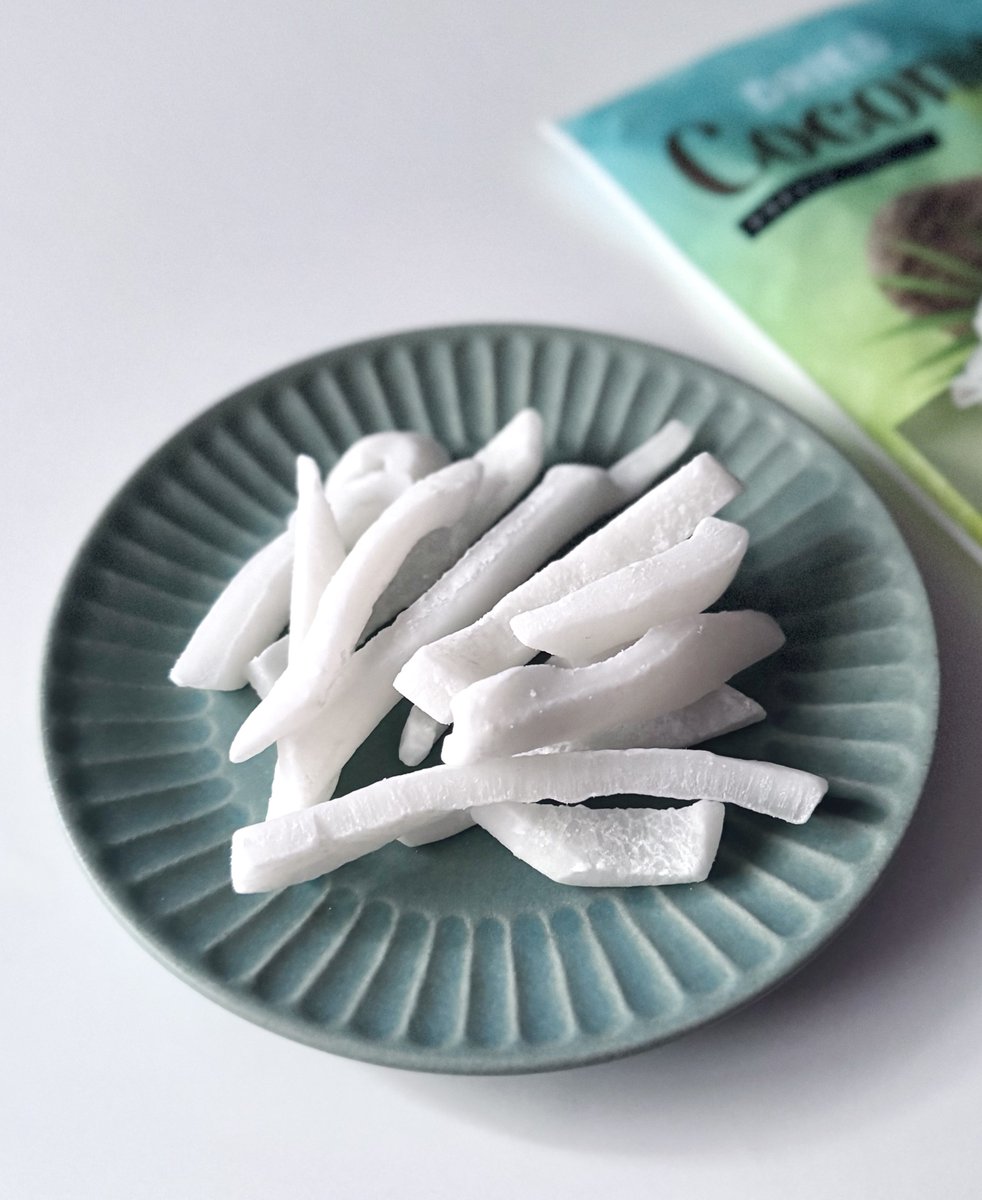 カルディのココナッツスティックめちゃくちゃおいしい。歯ごたえ最高すぎる これ止まらん
