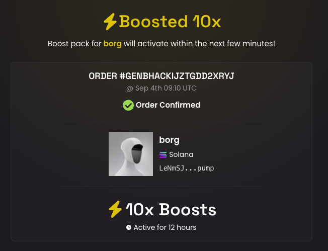 The bundle is out, its time to form a community of holders. Just slapped a 10x boost on!