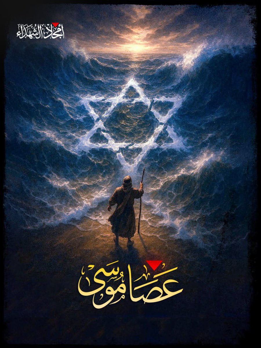 يا رب سدد رمي أبطالنا دوما في #كتائب_القسام..
#عصا_موسى..