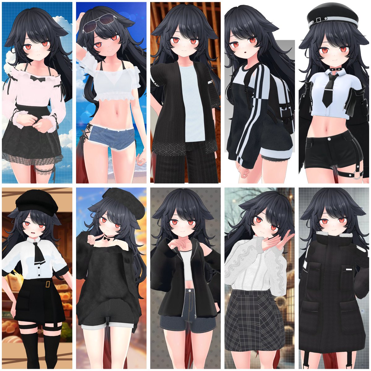 ✨ DELTAFLAIR Outfit Collection Vol.1 販売開始！ ✨

これまでリリースしてきた DELTAFLAIR＆LETHALFREET対応衣装 全10商品 を、まとめてお得にご購入いただける フルセット版 をご用意しました！
合計金額の50％OFF でご提供いたします🎉
さらに、リリースを記念して プレゼントキャンペーン