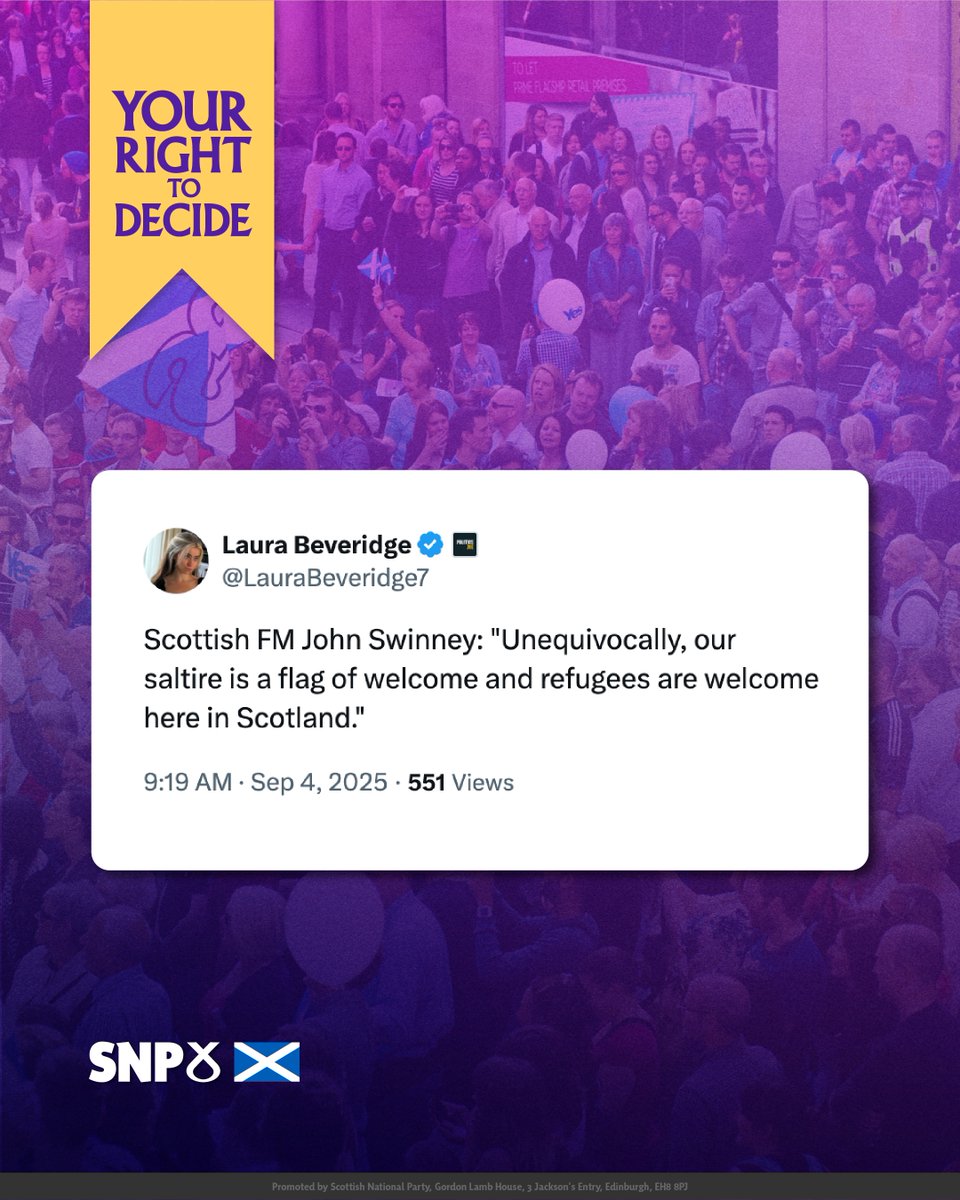 The SNP tweet media