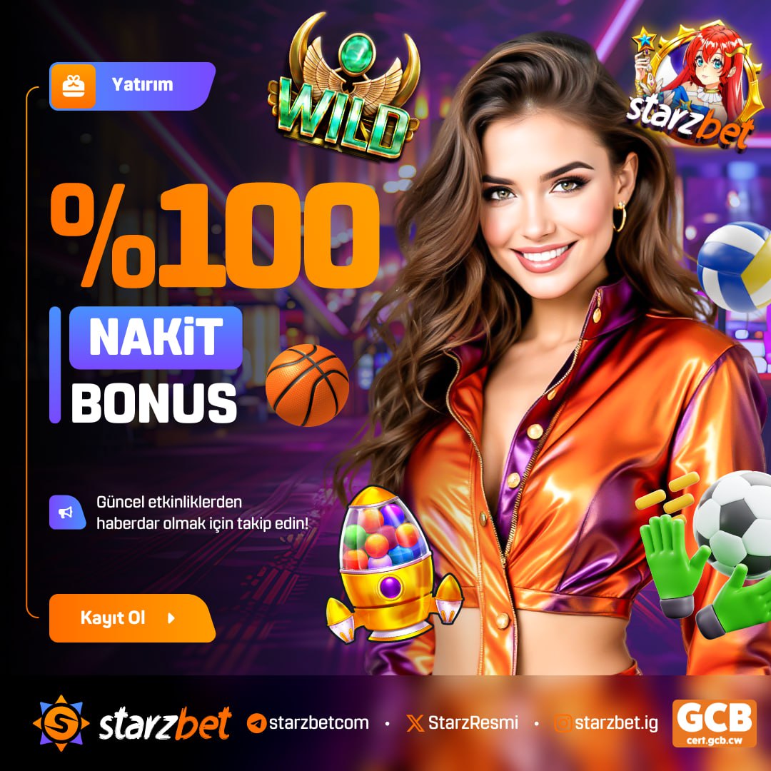 ➡️cutt.ly/3wJTSJ4a

💸 %100 NAKİT BONUS FIRSATI!

🔥 YATIRIM YAP, ANINDA BONUSU KAP!

🔹 500 TL → nakit500
🔹 1.000 TL → nakit1000
🔹 2.000 TL → nakit2000
🔹 3.000 TL → nakit3000
🔹 4.000 TL → nakit4000