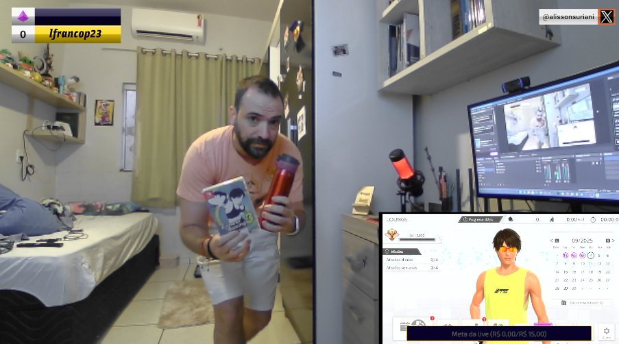 alissonsuriani's tweet image. Já separa sua garrafinha d'água que nossa hora fitness matutina vai começar!

#gamerfitness #live #moveit

twitch.tv/alissonsuriani