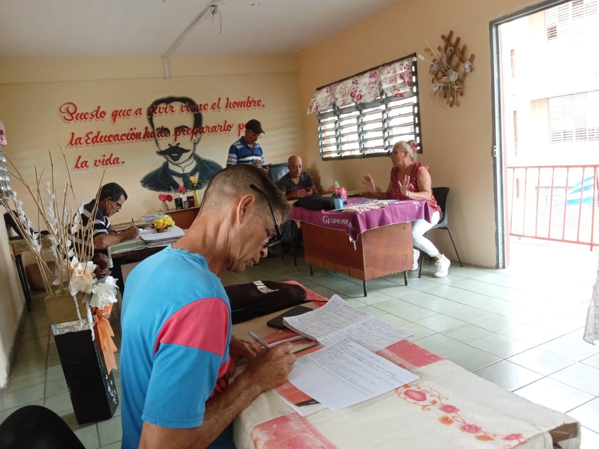 DptoPrio's tweet photo. El departamento de actividades especializadas en la DGE de Minas de Matahambre se prepara para la visita de inicio del curso escolar 25/26
#CubaMined https://t.co/AYzCTBJ7KJ