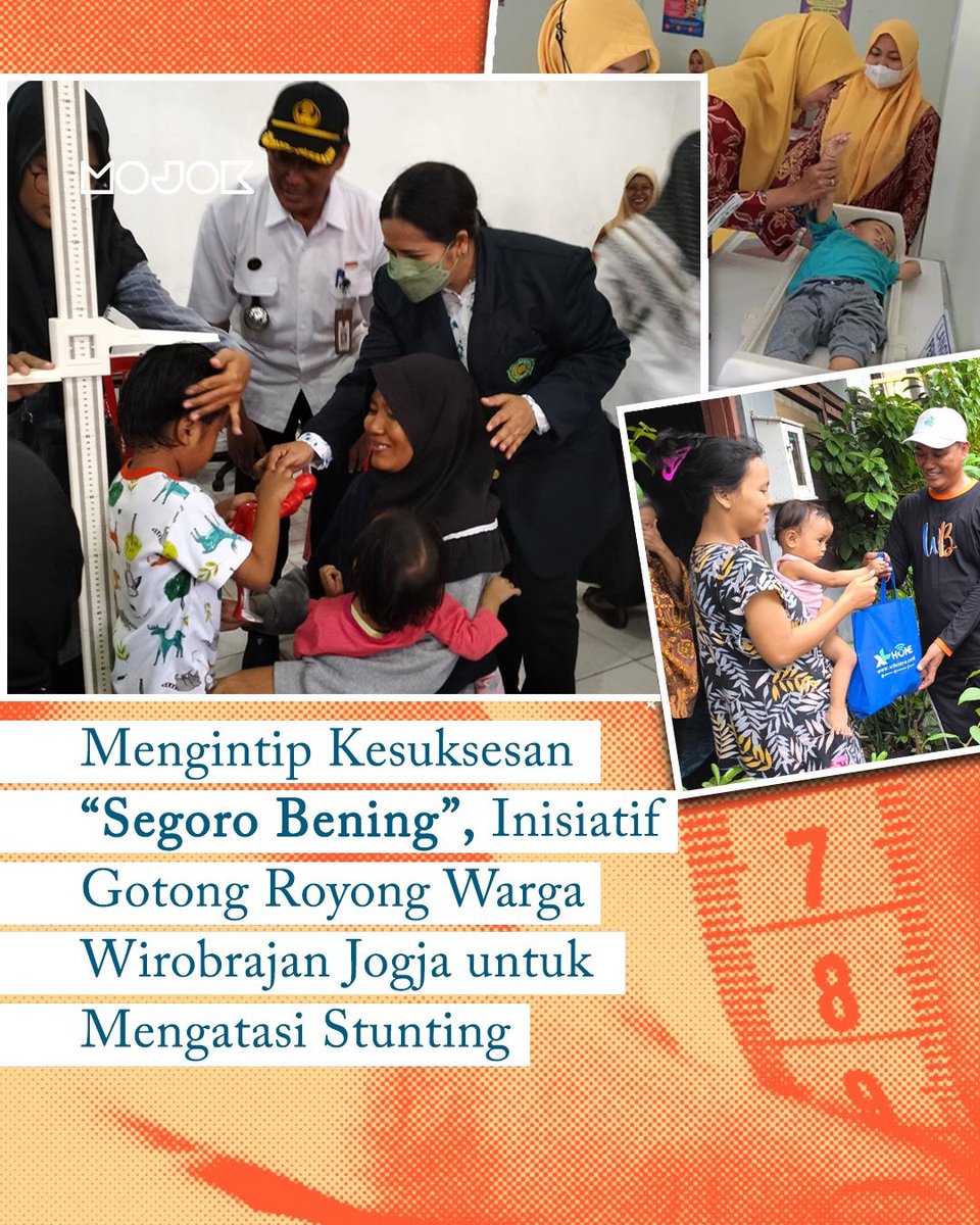 Masyarakat di Kemantren Wirobrajan, Jogja, memiliki inisiatif unik untuk menekan angka stunting. Inisiatif ini bernama “Segoro Bening”.