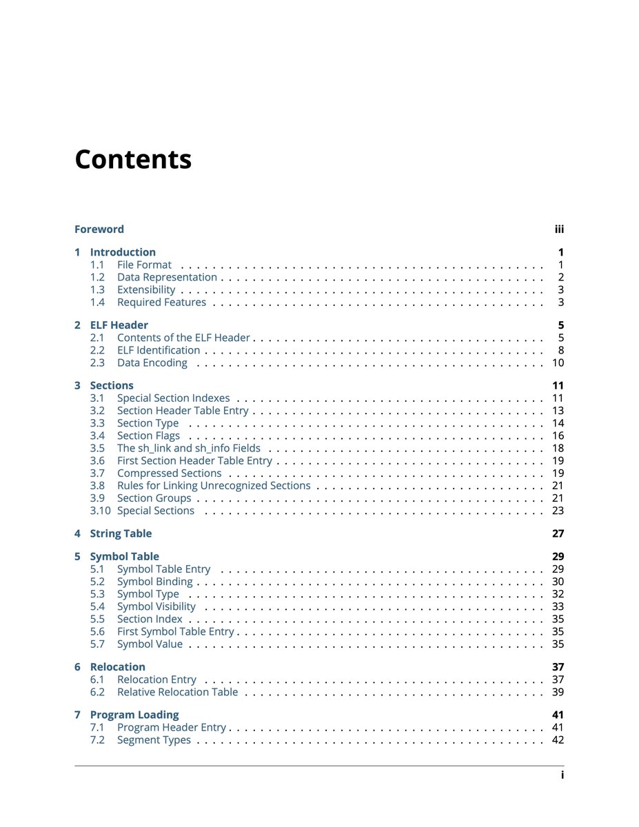 vivekgalatage's tweet image. Curious about ELF: Executable and Linkable Format?
Head over to gabi.xinuos.com (It has a PDF too)
Essential for anyone working with binaries on Unix/Linux.