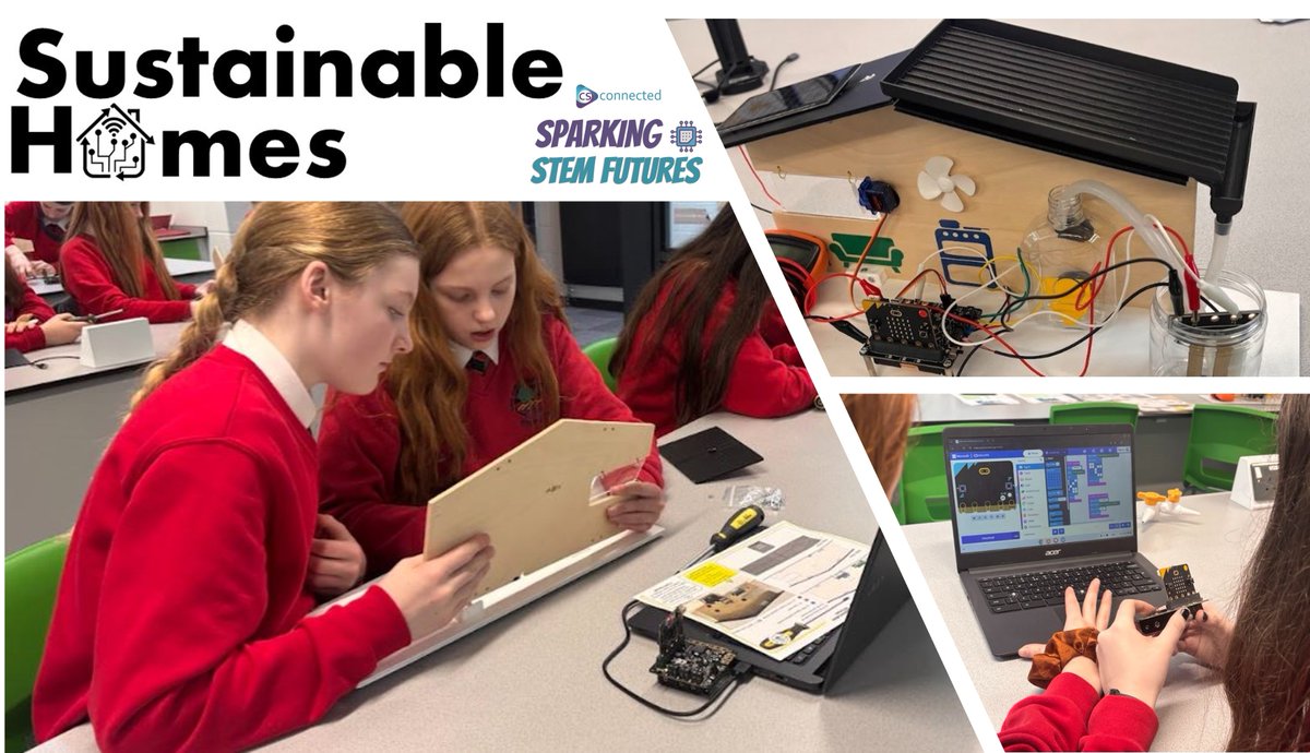 EESWSTEMCymru's tweet image. Calling secondary teachers in Swansea Bay SA1–SA15
This Autumn, bring coding to life with a FREE Sustainable Homes workshop.   Students explore tech + sustainability using micro:bits — hands-on &amp;amp; fun!
📩 Book now: info@stemcymru.co.uk
#STEMeducation #microbit #SparkingSTEMFutures