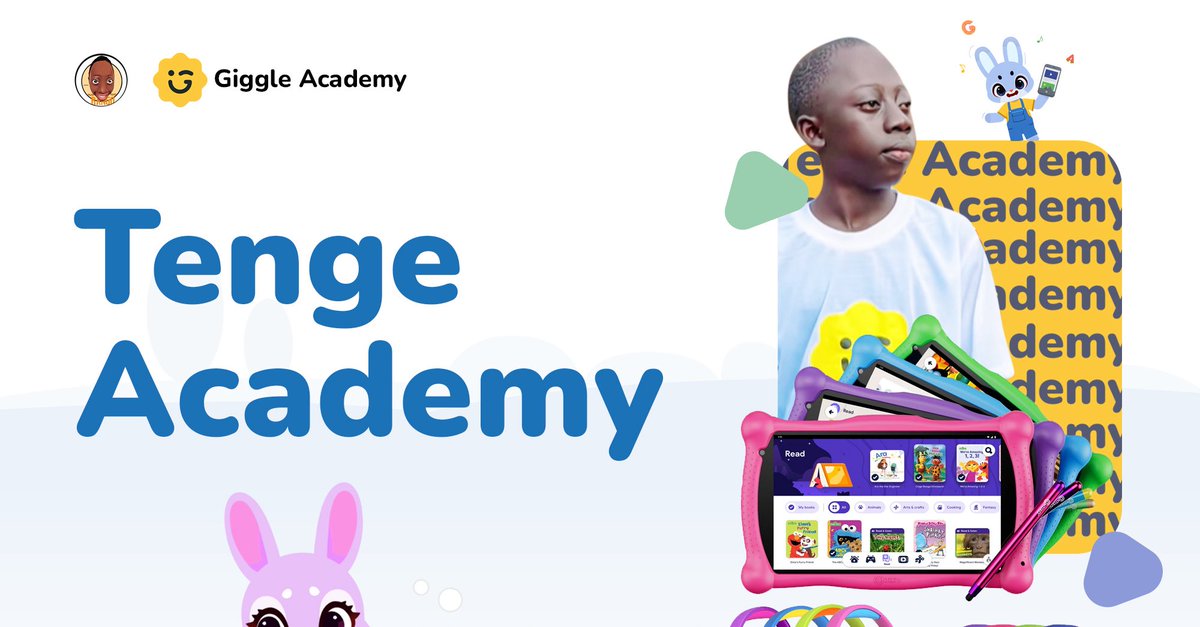 🚀 Tenge Academy – The Revolutionary Step for Kids 🎓✨

In many growing communities, kids lack access to quality learning tools. That changes today.
With <a href="/GiggleAcademy/">Giggle Academy</a> + $Tenge, every child gets:
💻 A free tablet
🌍 Reliable internet access
📚 Lifelong digital learning