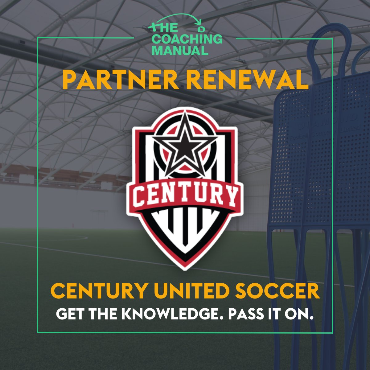 The Coaching Manual (@coachingmanual) on Twitter photo We're delighted to announce the partnership renewal of <a href="/Century_Utd/">Century United</a> 🤝
To learn how we can help your club, from coach education to player pathways, enquire here: hubs.li/Q03GRnt20
#football #soccer We're delighted to announce the partnership renewal of <a href="/Century_Utd/">Century United</a> 🤝
To learn how we can help your club, from coach education to player pathways, enquire here: hubs.li/Q03GRnt20
#football #soccer