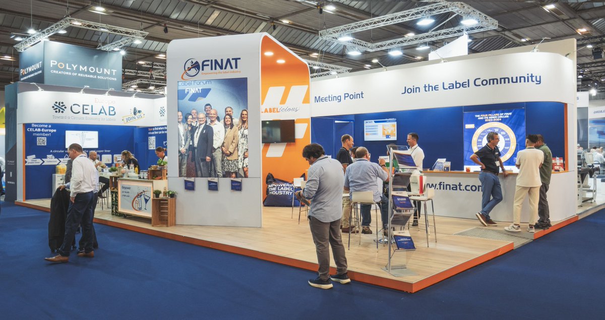 FINAT at Labelexpo Europe 2025 in Barcelona – Join us at stand 4E49! finat.com/news/finat-at-…