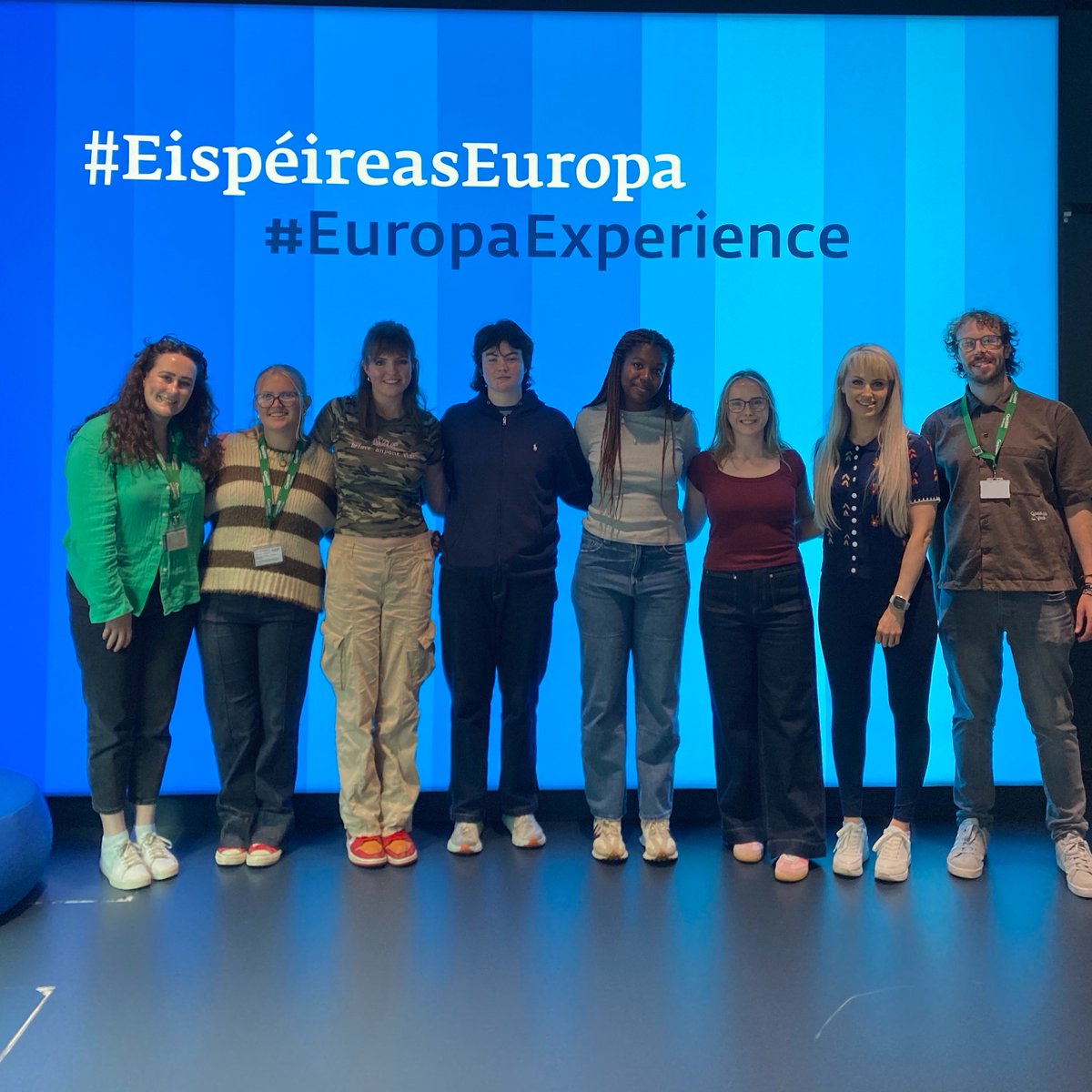 Delighted to welcome the <a href="/ConcernDebates/">Concern Debates</a> winners from <a href="/laurelhillsec/">Laurel Hill Secondary School FCJ</a> at the Europa Experience Dublin! The students participated in a Q&amp;A with our head of office, Fearghas Ó Béara, on the important work of the EPLO and the vital role of the European Parliament🇪🇺