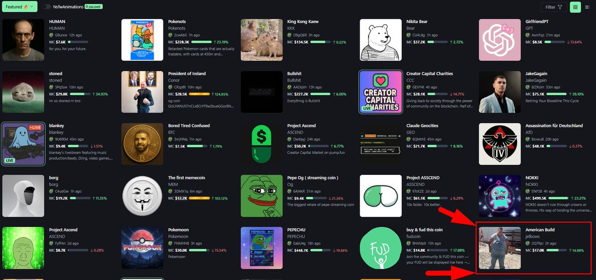 Rusty_CoinFlip's tweet image. $jelbows is already featured FOMO is coming