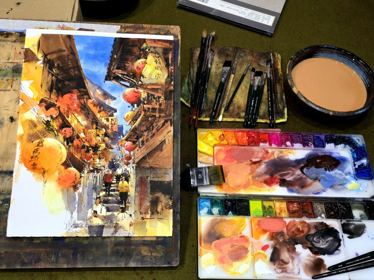 YuSihYing's tweet photo. 室內鋼筆課九份
Jiufen Old Street https://t.co/A1veAqoUZq