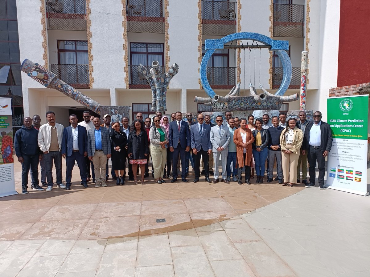 🌍Building resilience across the Horn of Africa! ICPAC is leading a transformative 3-day training in Bishoftu, Ethiopia (Sept 4-6) on Anticipatory Action &amp; Policy Advocacy. Together with Ethiopia DRR officials &amp; key stakeholders, we're strengthening #EarlyWarning systems to