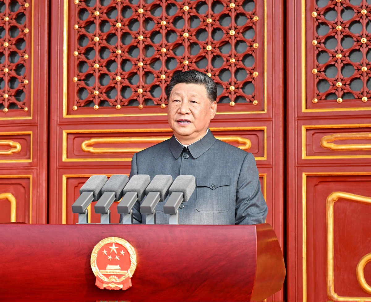 GraceKombi2's tweet photo. L'actuel arsenal nucléaire que la Chine possède avec son dirigeant communiste et athé XI Jiping montre clairement que l'occident va être écrasé avant 2049 https://t.co/grYIJFq4aR