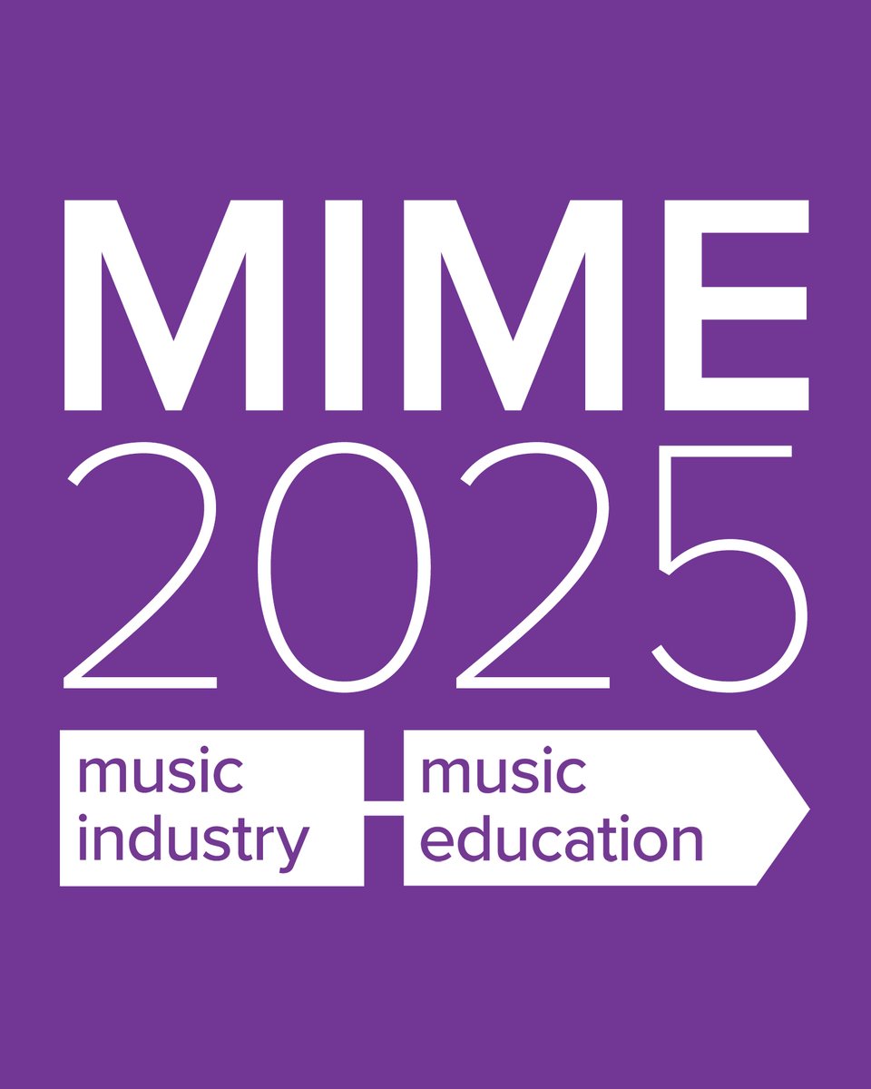 Our Music Industry + Music Education Conference returns in November. We've just announced details of our key themes for this year on the website - bit.ly/4mJ2NM7 - plus I have a discount code you can use to still get tickets at the early bird rate of £25 (it's mime50).
