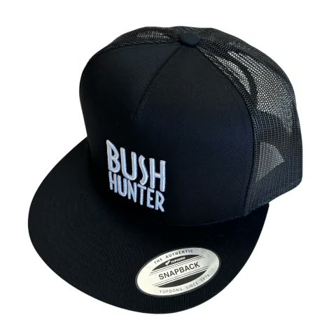 BHM_STORE's tweet photo. ✨【NEW ITEM】✨

BUSHHUNTER Mesh Cap [black]
https://t.co/BisxIoXOso

BUSH HUNTERのロゴが正面に3D刺繍されたメッシュキャップ。
暑いこの時期に最適なアイテム。

#BHM_STORE https://t.co/FF6JYkFSmM