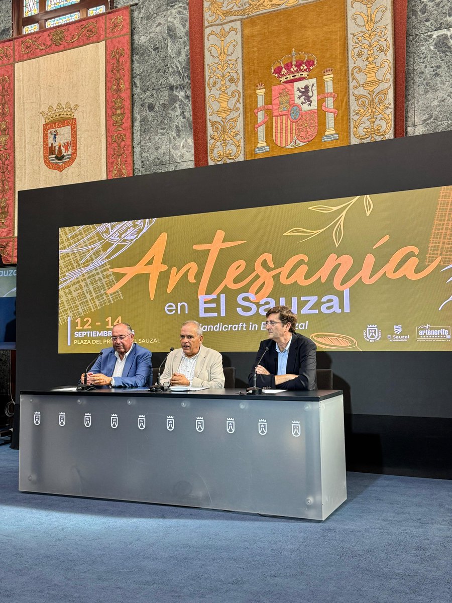 laradiocanaria's tweet image. 🟠 Presentación en rueda de prensa de la Feria de Artesanía de El Sauzal.

📹 Yazmina Carillo

📻 #InformativosLRC
📡 rtvc.es/la-radio-canar…