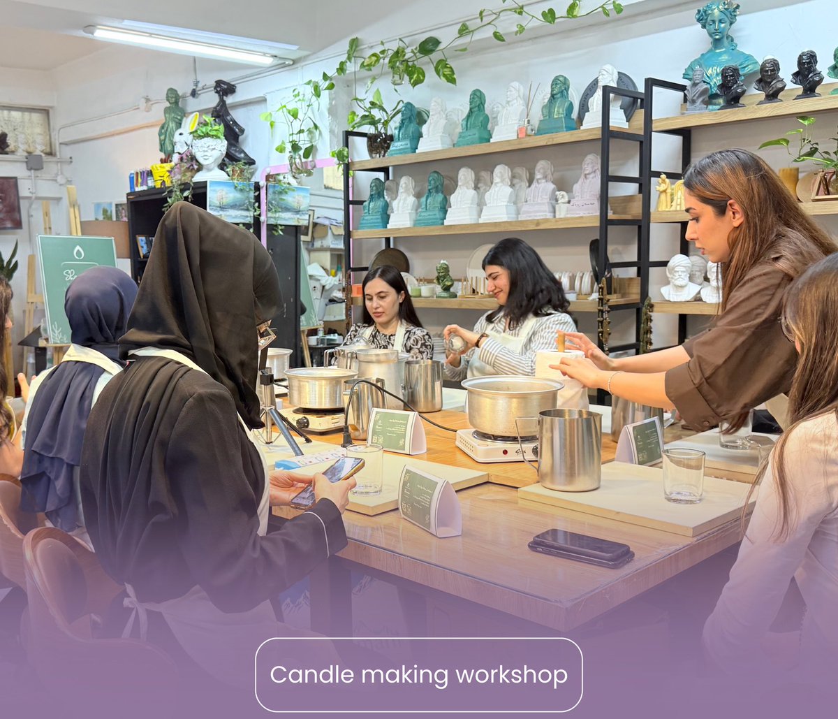 OrgViolett's tweet photo. We are delighted to host a special candle-making workshop as a gift to our dedicated volunteers in celebration of their graduation. 💜

Congratulations on this milestone; wishing you continued success in your journey ahead! https://t.co/vs2FsK4wdf