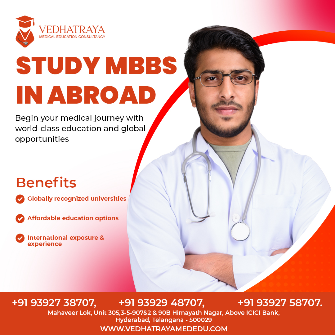 vedhatraya's tweet photo. Dreaming of Becoming a Doctor?
+91 93927 38707 | +91 93929 48707 | +91 93927 58707
🌐 https://t.co/RU1pzyj2uG

#Vedhatraya #StudyMBBSAbroad #MedicalEducation #FutureDoctors #GlobalOpportunities #AffordableMBBS #StudyAbroad #MedicalAspirants #DoctorDreams #MBBSJourney https://t.co/PIpxzVDeYA