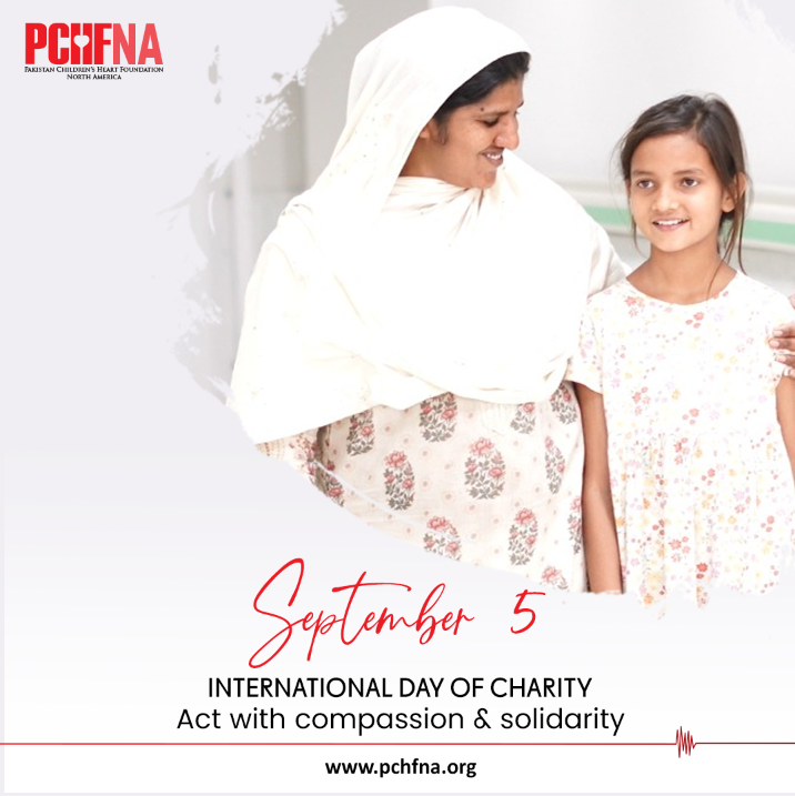 The #InternationalDayOfCharity is the perfect time for us to bring attention to the fact that acting with compassion &amp; solidarity, helps build more just &amp; resilient communities.
#PCHFNA #EveryLifeMattersEveryChildMatters #CHD
#Donate: pchfna.kindful.com
<a href="/captainmisbahpk/">Misbah Ul Haq</a>