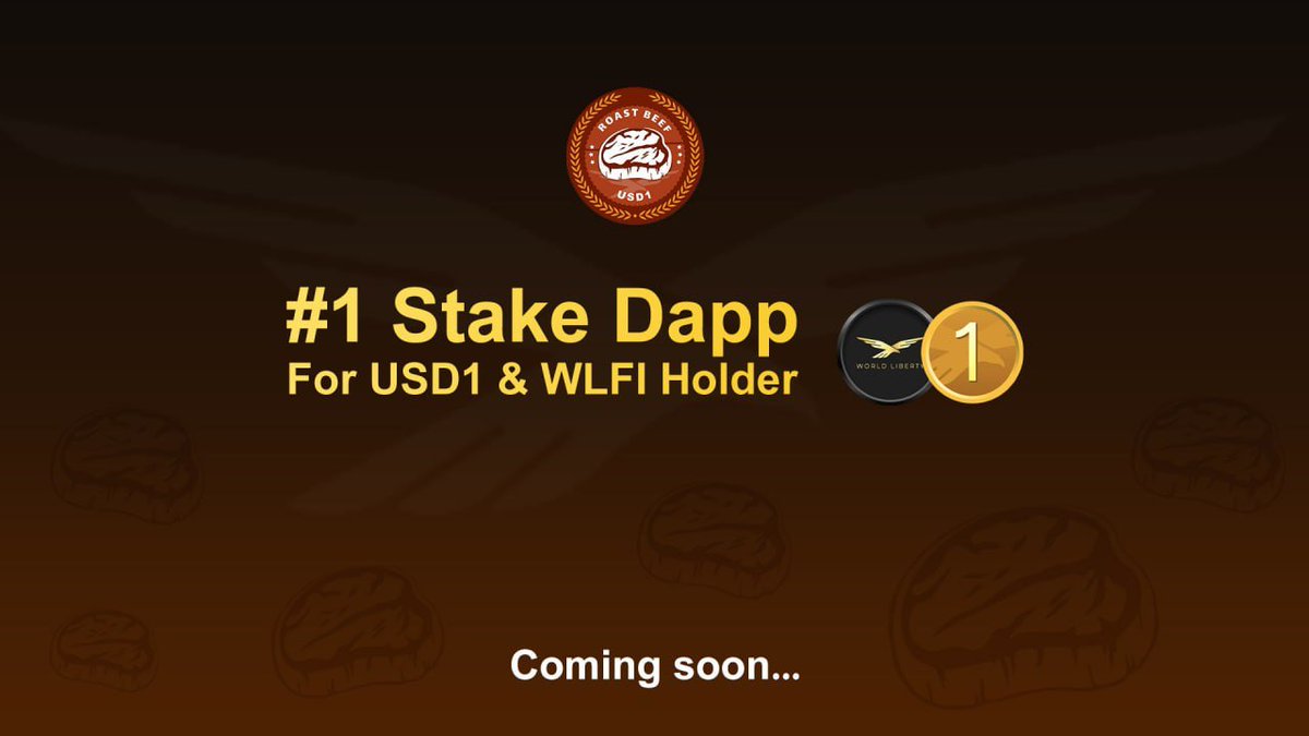 RoastBeefBNB's tweet image. it&apos;s time to cook the beef 

#USD1 #WLFI #BNB