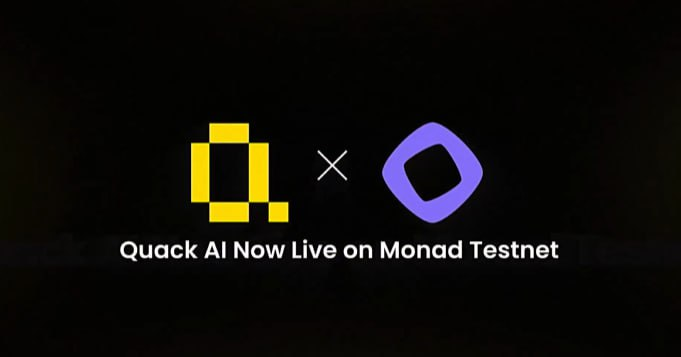 Quack AI has launched on Monad Testnet with the following highlights:

Mint Passport to join the ecosystem
AI Agent analyzes proposals and automatically votes on your behalf
Quackipedia chatbot supports instant information lookup about DAO/project

<a href="/monad/">Monad</a> <a href="/monad_eco/">Monad Eco (mainnet arc)</a> <a href="/QuackAI_AI/">Quack AI</a>