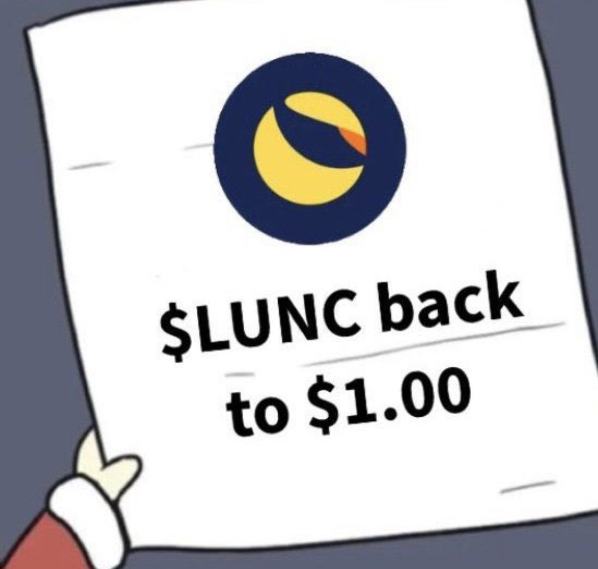 Choose One 
1 #LUNC  = $1       Retweet
1 #LUNC  = $0.1     Like
1 #LUNC  = $0.01  Comment

🔥🔥🔥🔥🔥🔥🔥🔥🔥🔥🔥🔥🔥🔥