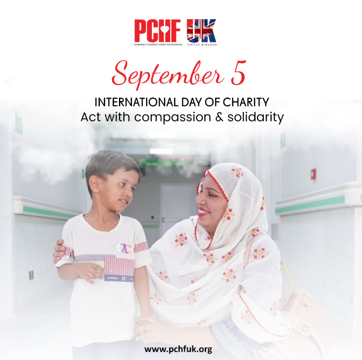 The #InternationalDayOfCharity is an opportunity for us to reinforce that acting with compassion &amp; solidarity, helps build more just &amp; resilient communities. 
#PCHFUK #UnitedForSavingYoungHeartBeats
#CHD #ConqueringCHD #Charity
#Donate: pchfuk.org/donate
<a href="/captainmisbahpk/">Misbah Ul Haq</a>