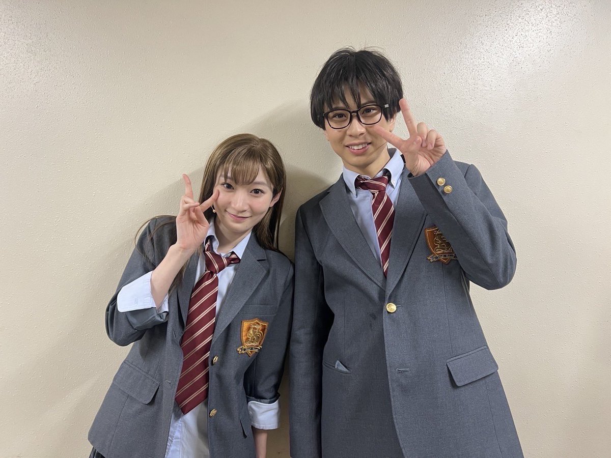 ミュージカル『四月は君の嘘』
東京公演 
ご来場誠にありがとうございました！

マチネのキャストの皆様！
かりんかをちゃんとラストでした！
ソワレはWキャストの皆がラスト！
楽しめますように🌸
明日は東京千秋楽だー！
いい旅になりますように🎹

#四月は君の嘘again