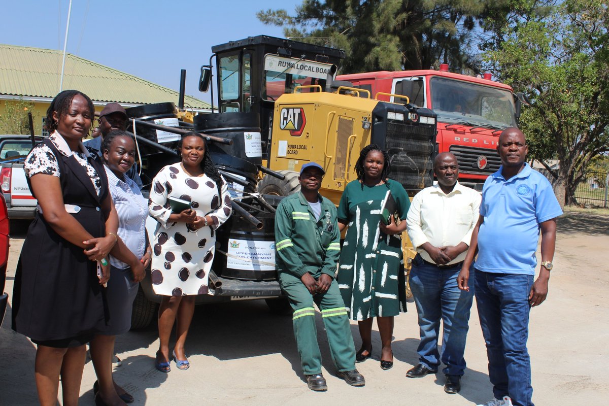 The Upper Manyame Sub-Catchment Council (UMSCC) is proud to support a cleaner, greener environment! We've donated bins to Ruwa and Epworth Local Boards as part of our commitment to catchment protection. #CleanEnvironment #CatchmentProtection #UMSCC