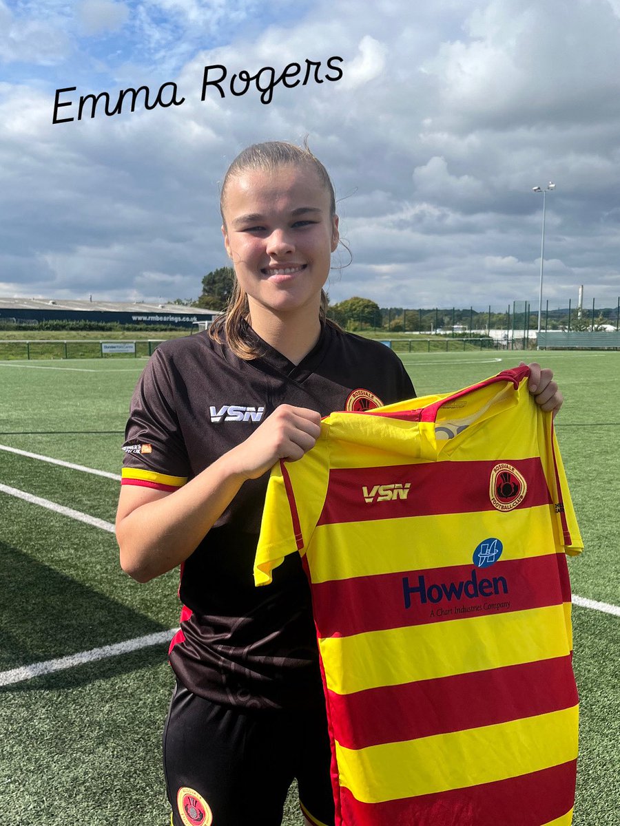 Player News ✍🏻 

We’re delighted to announce that Emma Rogers has signed with Rossvale Women for the 2025/26 season! 💛❤️💙

👕 Player Kit Sponsorship is now available for Emma. Message the page for more details. 

#WeAreRossvale
#RossvaleWomenFC
#2526Season
