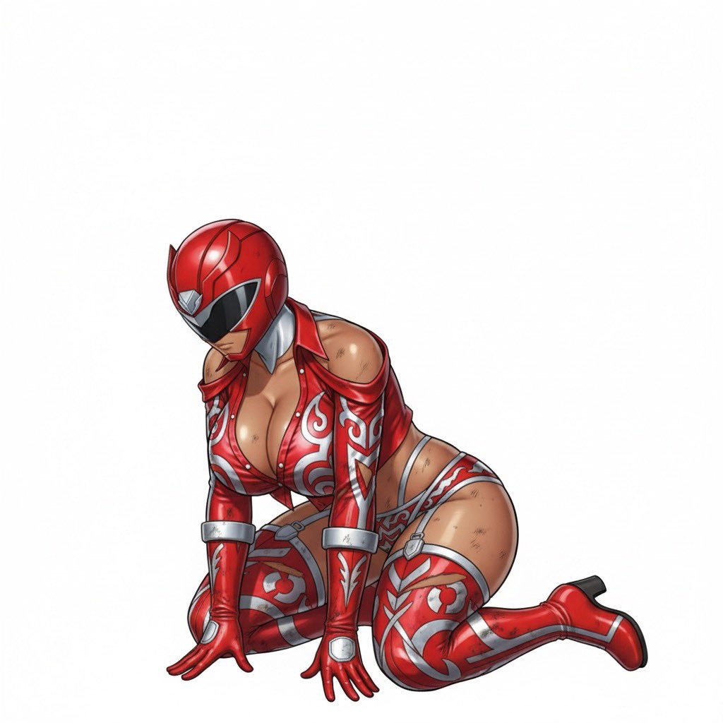 Sentai character concept using nano banana