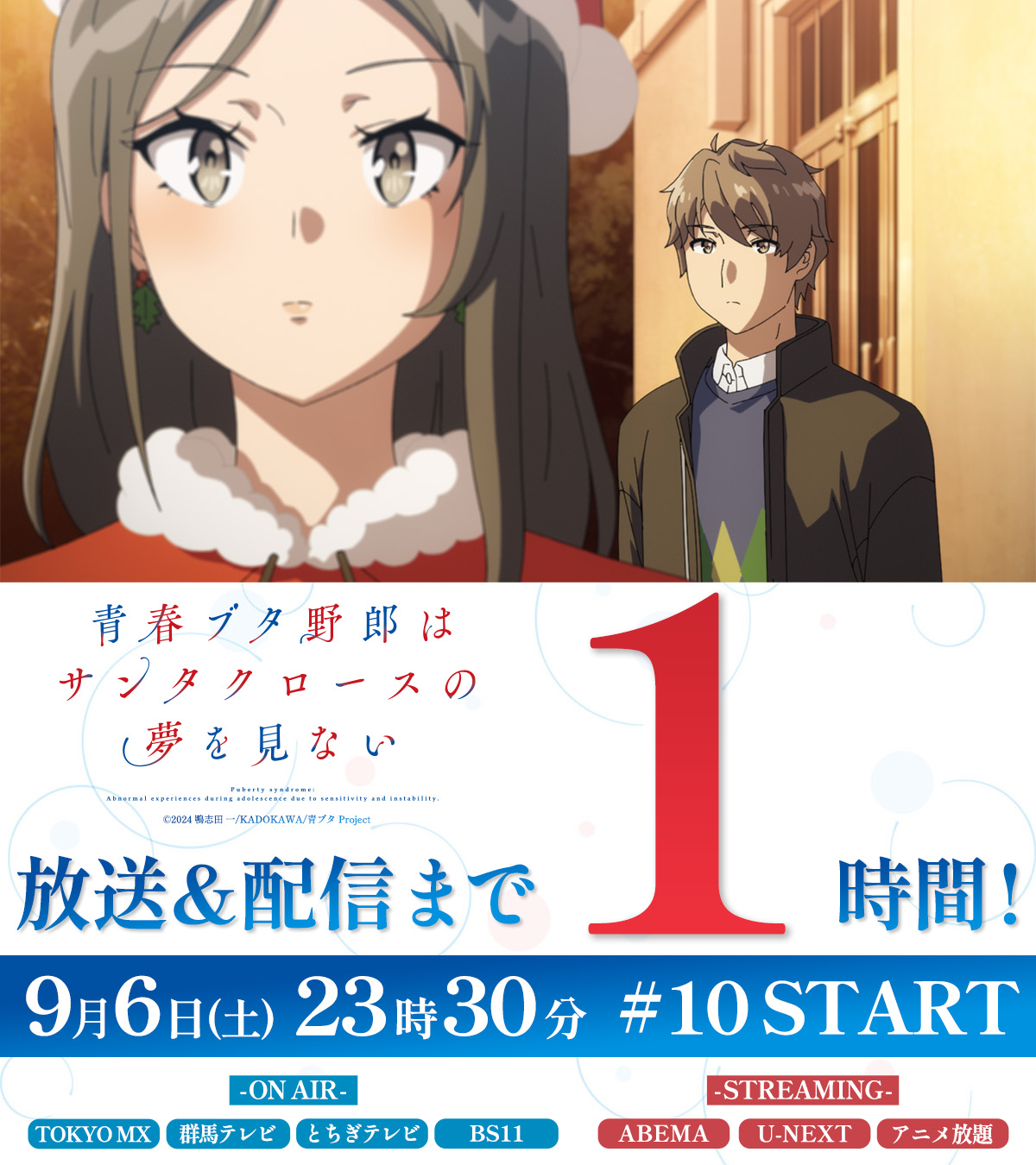 アニメ 114.g.mt アニメ「青春ブタ野郎」シリーズ公式 on X: 