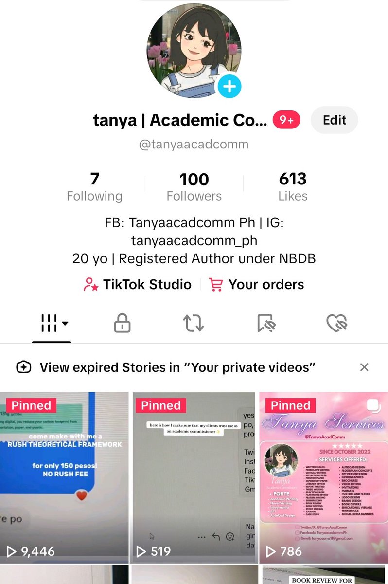 100 followers on tiktok 🥹🫶🍀