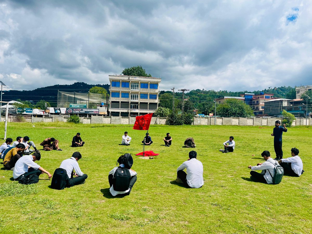 JKNSF1966's tweet photo. Preparations for JKNSF Central Convention are in full swing, a meeting was held at postgraduate college Rawalakot in which large number of students participated.
Do join us on September 20, 2025.
#JKNSF
#Knowledge_Struggle_Victory
#Intefada_Jammu_Kashmir_Convention https://t.co/Zc2fttHdSz