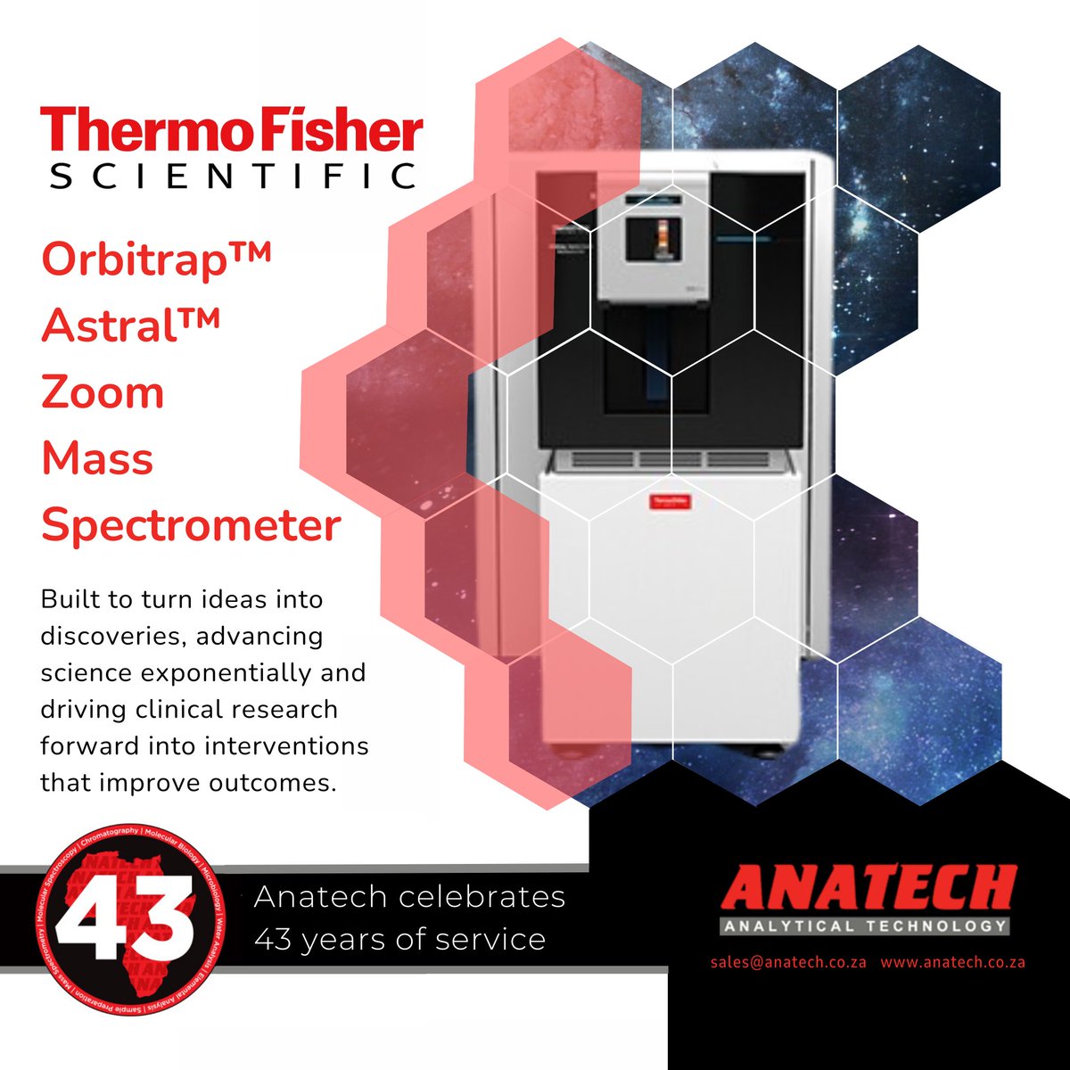 AnaTech17's tweet image. 🔬 Reveal low-abundance HLA peptides with precision and confidence!
Download our latest Technical Note to see the full evaluation
Explore the Orbitrap Astral Zoom MS Brochure for more details
anatech.co.za/realize-a-univ…
#WebChanges #AnatechWebChanges #Anatech