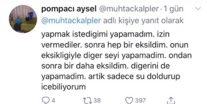 burda ne yazdıgını asla okuyamıyorum
