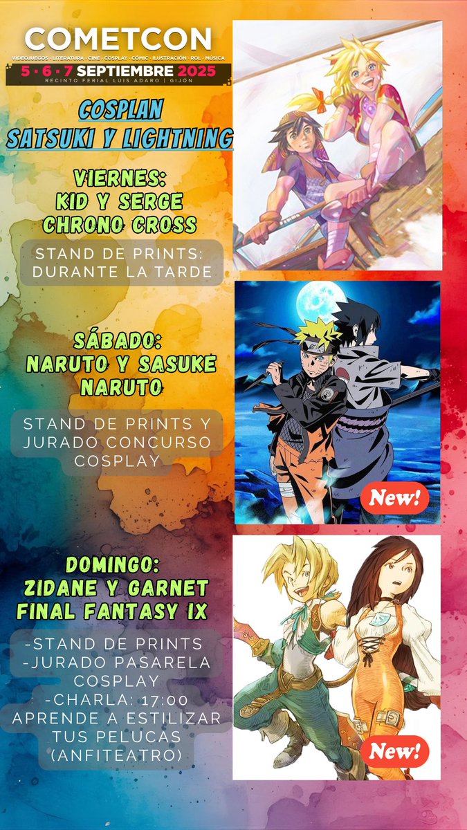 Corazones este es el cosplan de <a href="/SatsukiCosplay/">Satsuki Cosplay next con: Cometcon</a> y yo para la <a href="/CometConES/">CometCon Asturias</a> de este fin de semana😍
Tenémos muchas ganas de estrenar esos cosplays y de veros 🥰
Que poco queda 😍😍😍😍