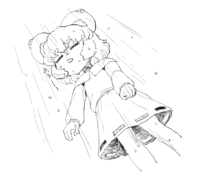 ぬれねずみナズお絵かき 