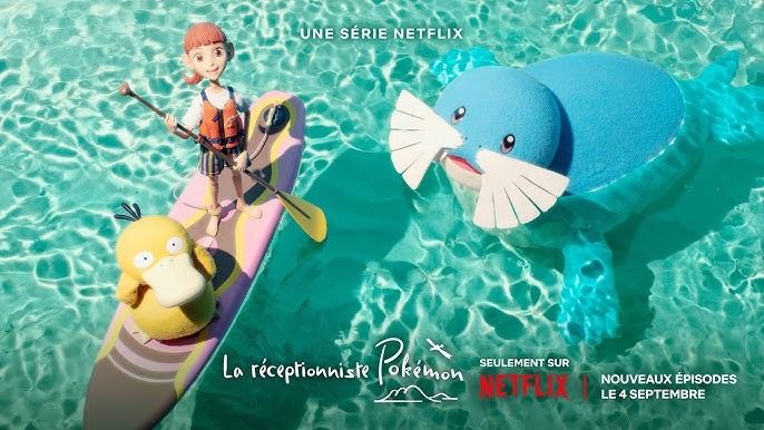 Nous sommes le 4 septembre, cela signifie donc que les nouveaux épisodes de la série "La réceptionniste Pokémon" sont à présent disponibles sur <a href="/NetflixFR/">Netflix France</a>