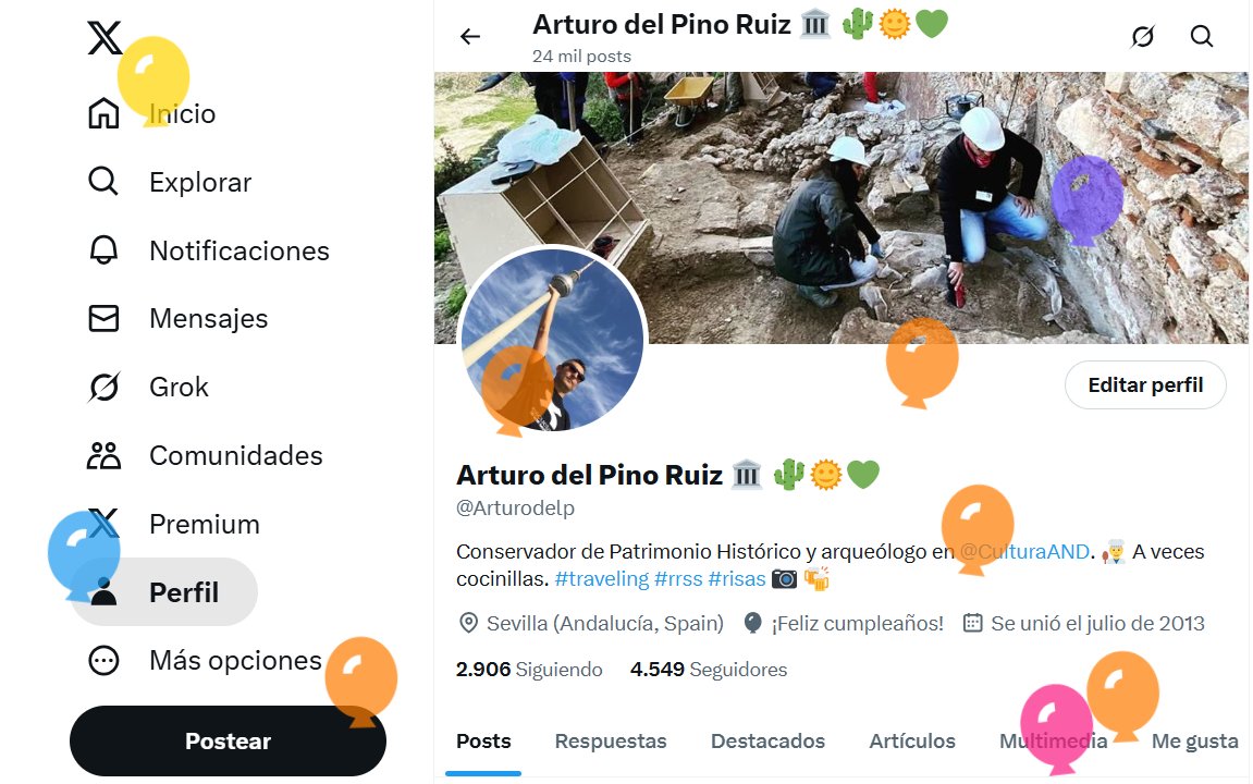 🎂 Día de globitos hoy por estos lares 😂 🎈🎈🎈