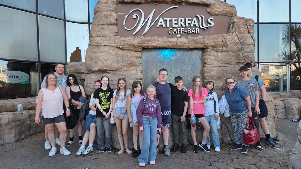 We went to Blackpool Sandcastle for our last trip which was wonderful funded by <a href="/BBCCiN/">BBC Children in Need</a> and we took children from Wade Hall - <a href="/ProgressHG/">Progress Housing Grp</a> 
We went on slides, in the lazy river, the waves pool everything was fantastic, thoroughly enjoyed by all.