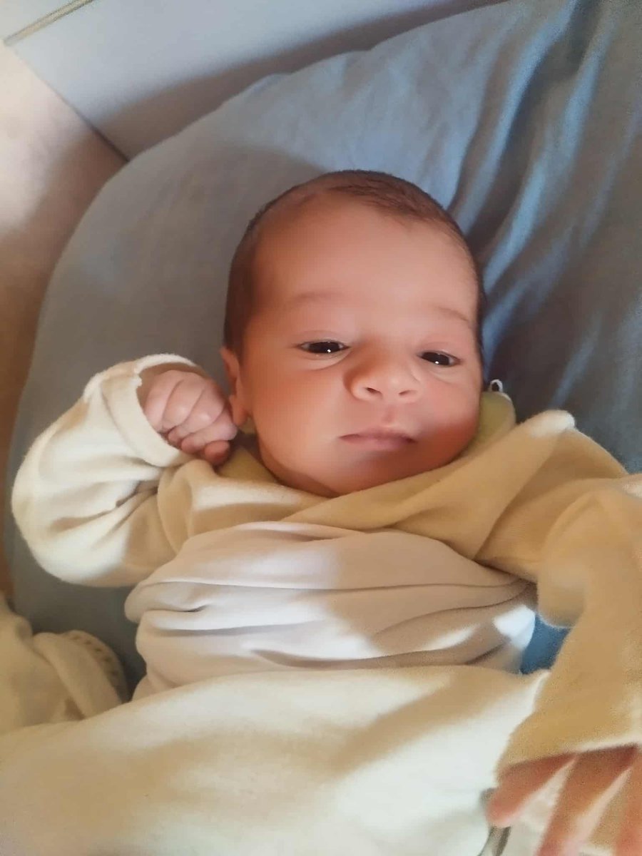 Jabr Mohammed Al-Ashhab, just a few weeks old, was killed by Israel last night while nursing from his mother.