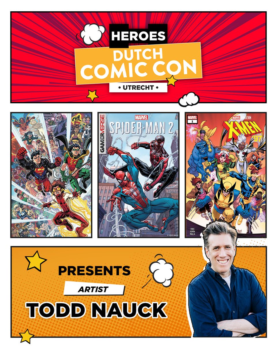 With over 30 years in the industry, Todd Nauck has left his mark on Amazing Spider-Man, Deadpool, Nightcrawler, Magneto, Gwen Stacy, Young Justice, Teen Titans Go!, Invincible Universe, and spent five legendary years on Young Justice 📝

Read more: bit.ly/4pounQP