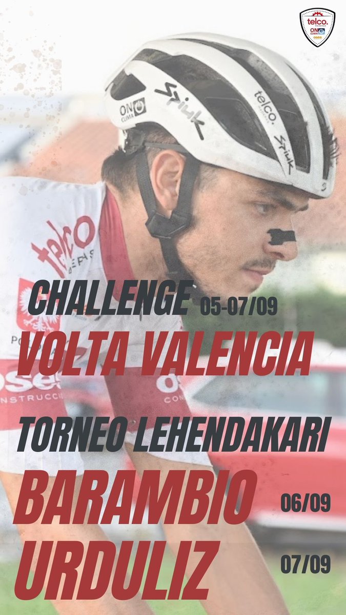 Telco - On Clima - Osés (@telconclimaoses) on Twitter photo 🔛 Abrimos el mes de septiembre en la #VoltaValencia y en un nuevo díptico del #TorneoLehendakari en Barambio y Urduliz 
Previa y alineaciones 📝: ccadi.es/2025/09/04/el-… 🔛 Abrimos el mes de septiembre en la #VoltaValencia y en un nuevo díptico del #TorneoLehendakari en Barambio y Urduliz 
Previa y alineaciones 📝: ccadi.es/2025/09/04/el-…