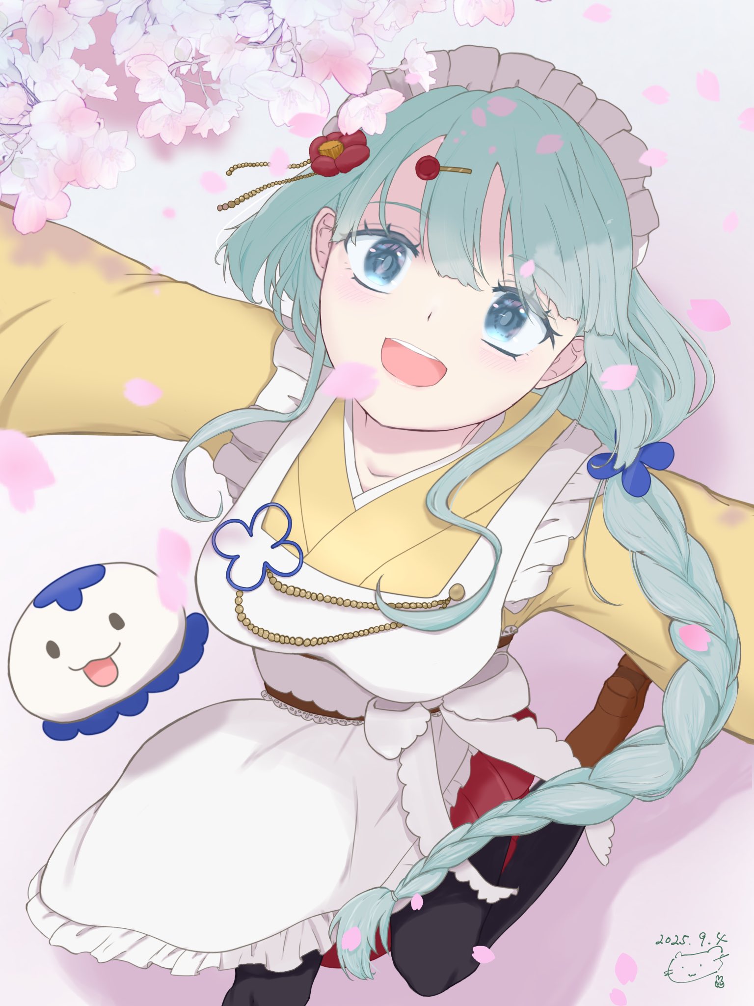 イラスト原画　優しく微笑む可愛い娘　 「スマイル」 イラスト原画 優しく微笑む可愛い娘 「スマイル」 笑顔